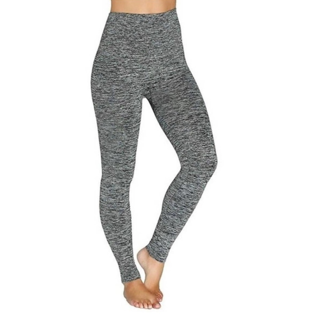 Assets by Spanx Red Hot Label Gray Heather Leggings Womens XL